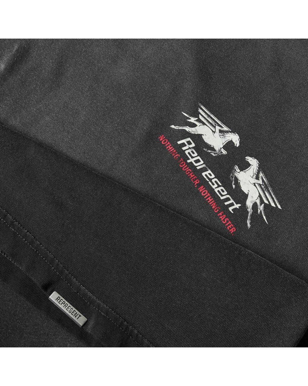 Represent Gray Loose T-Shirt for men