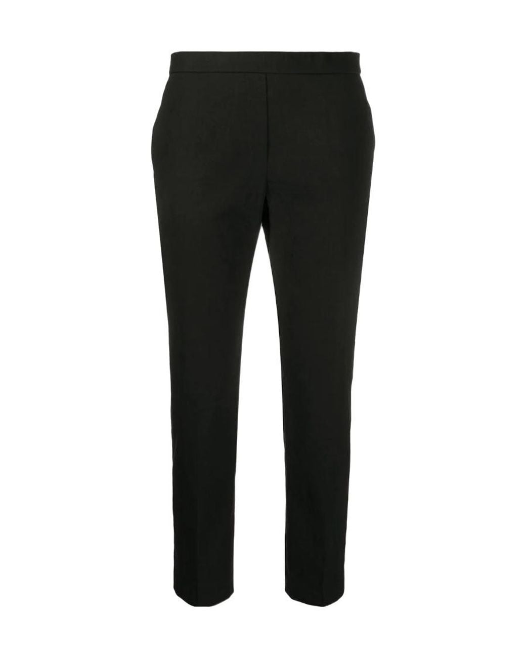 Theory Blue Cropped Tailored Trousers