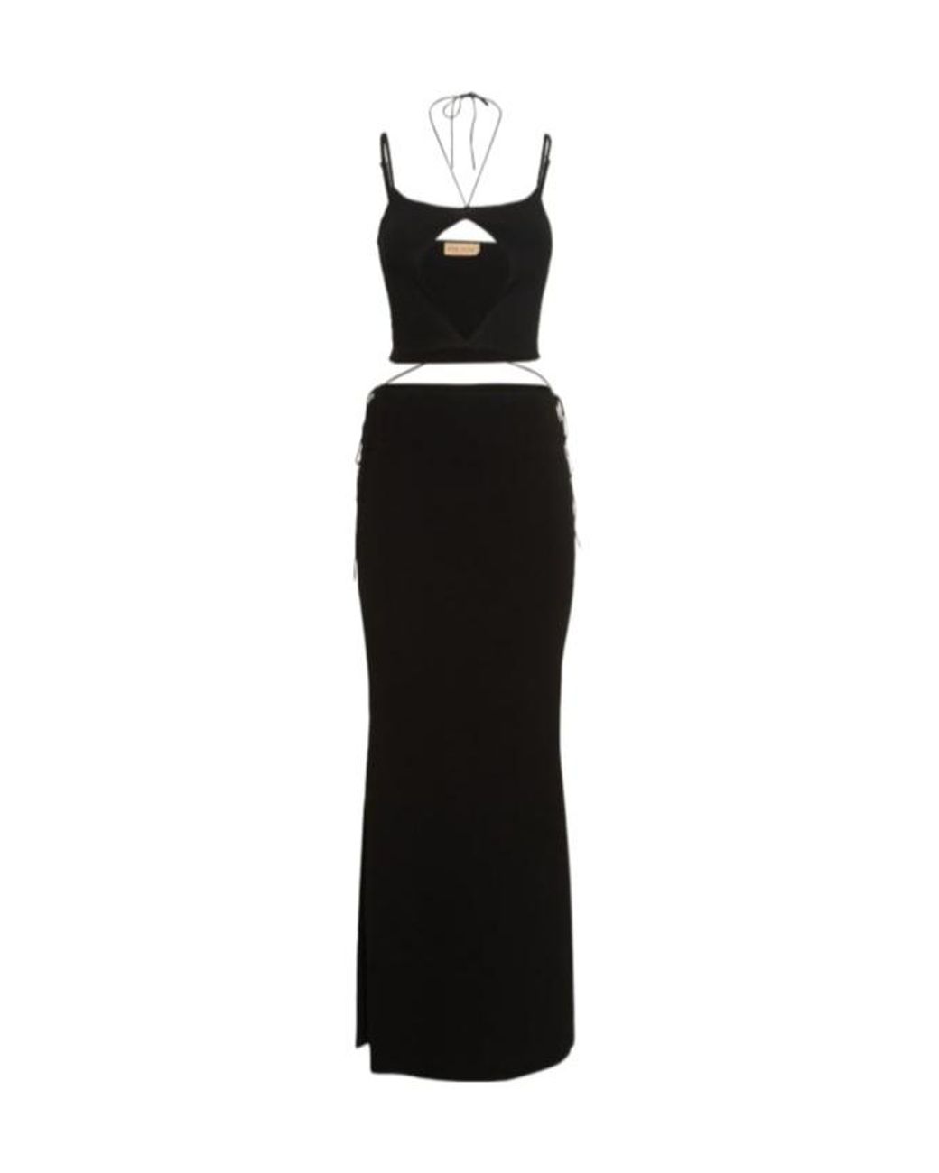 AYA MUSE Black Cutout Detail Dress