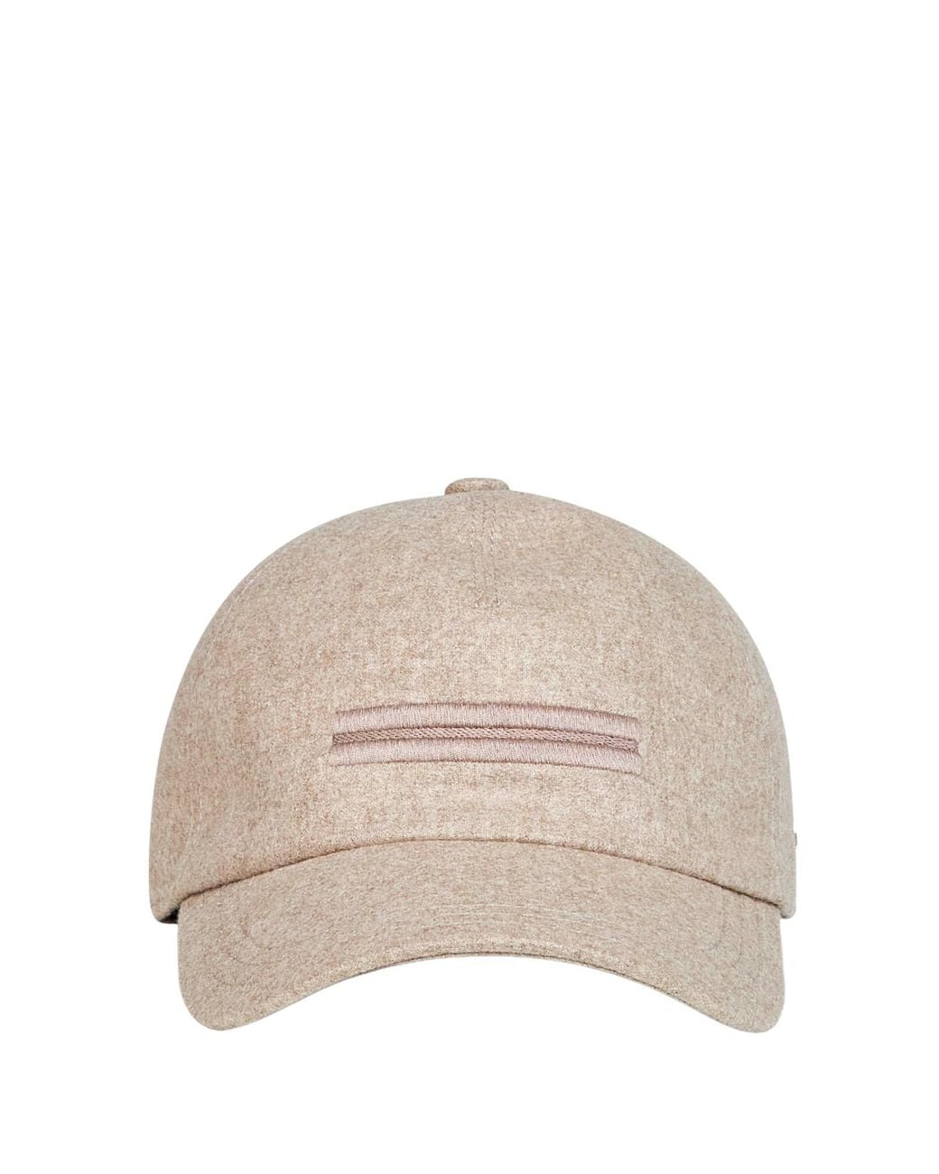Zegna Natural Logo Lettering Baseball Cap for men