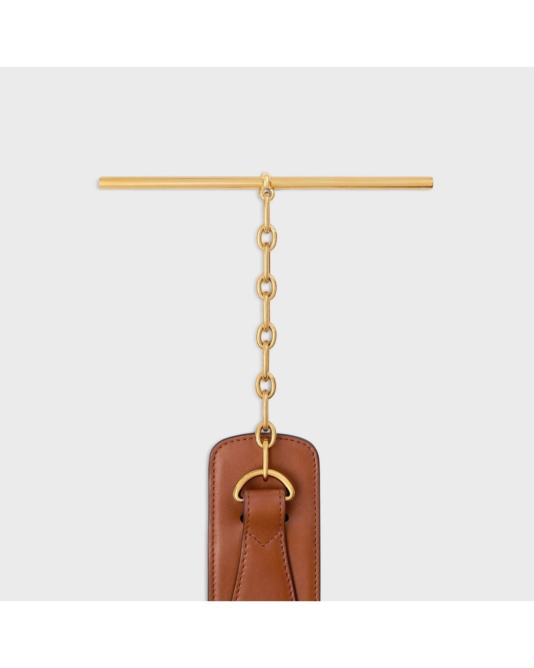 Céline Brown Disc Belt 50