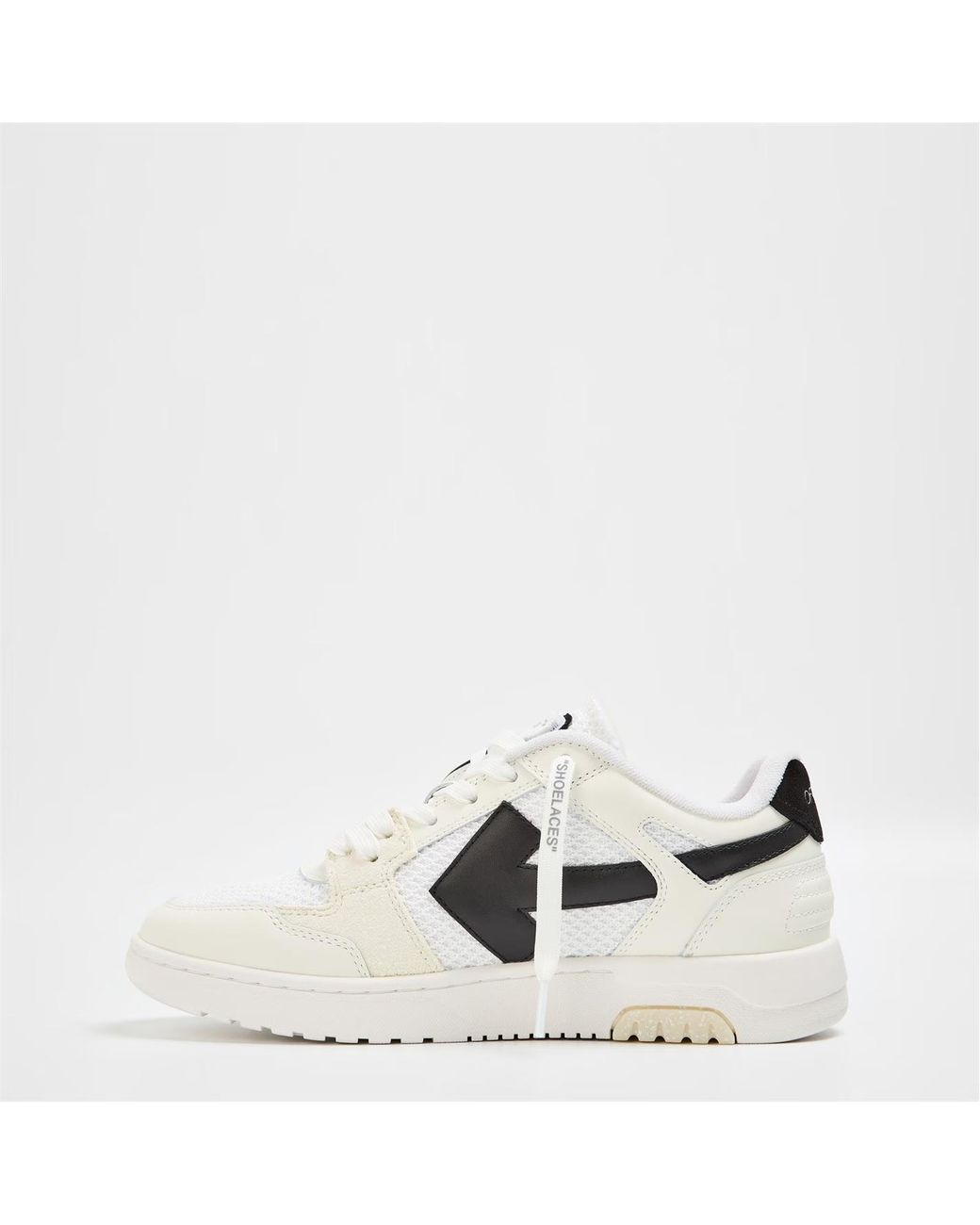 Off-White c/o Virgil Abloh White Round Toe Low-Top Casual Shoes for men