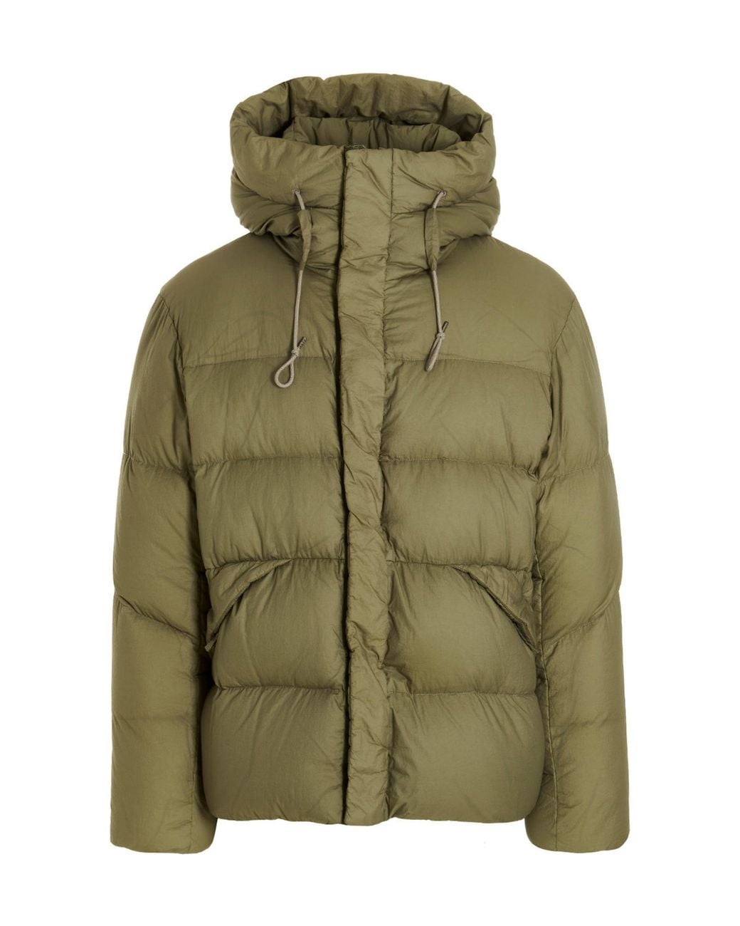 C P Company Green Long-Sleeve Cotton Jacket for men