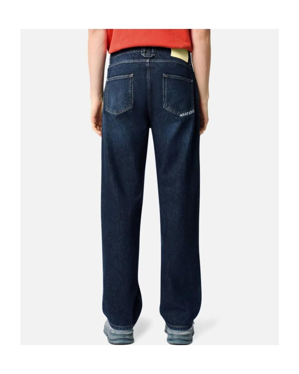 Axel Arigato Blue Cotton Straight Jeans for men