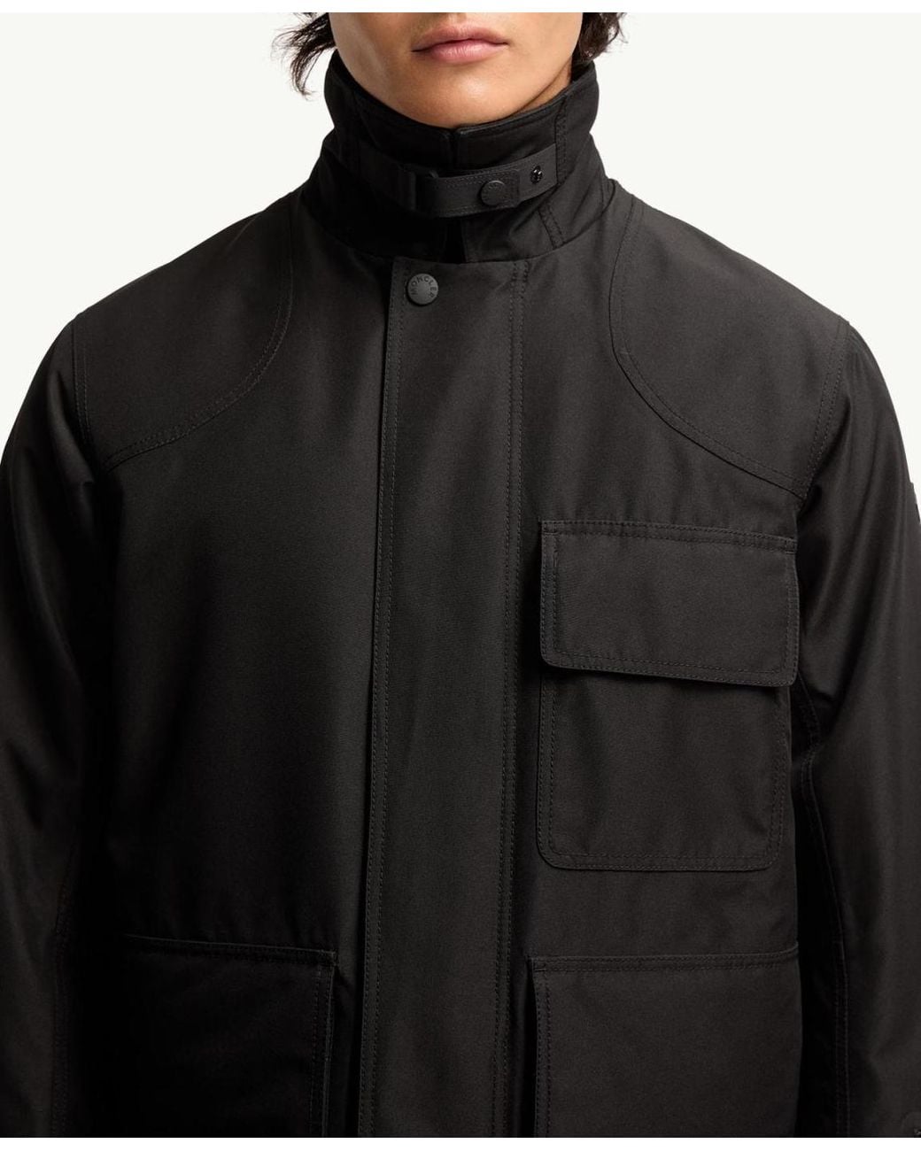 Moncler Black Andes Hooded Insulated Ski Jacket for men