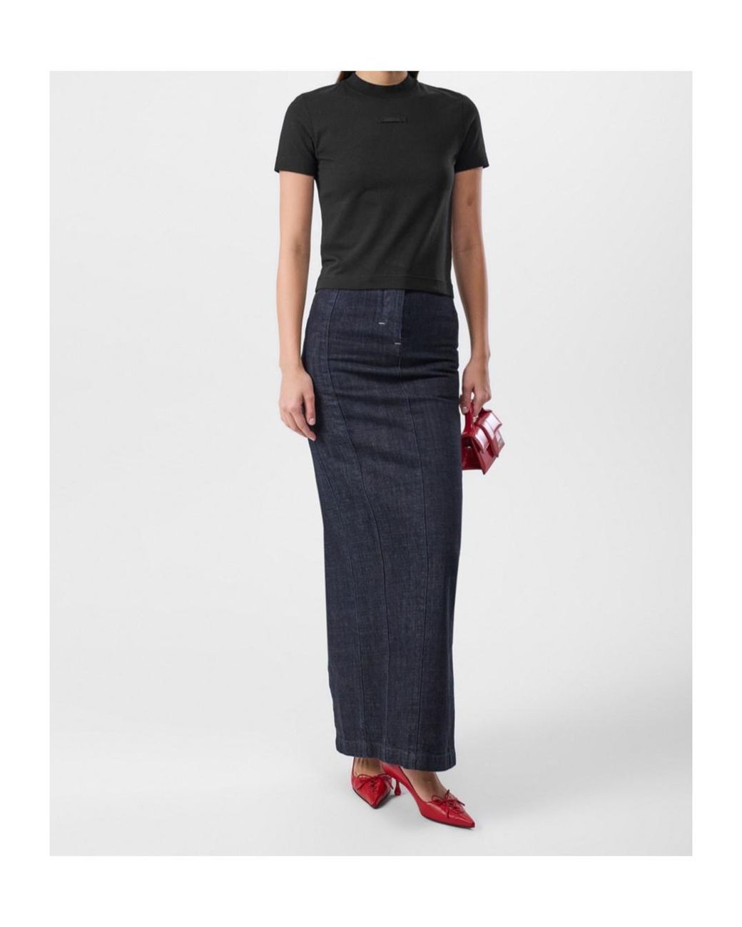 Jacquemus Black Short-Sleeved T-Shirt