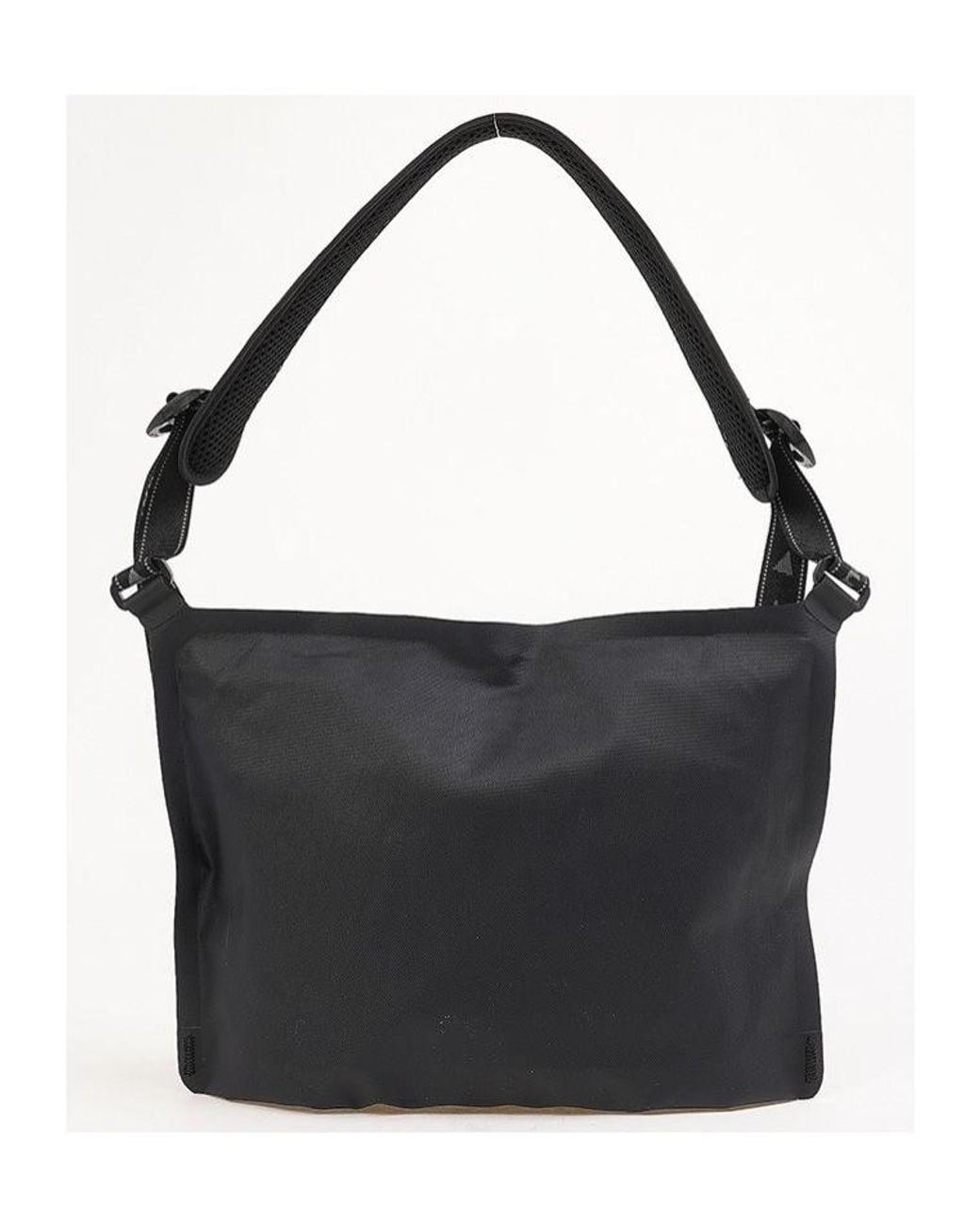 And Wander Black Zippered Waterproof Shoulder Bag for men