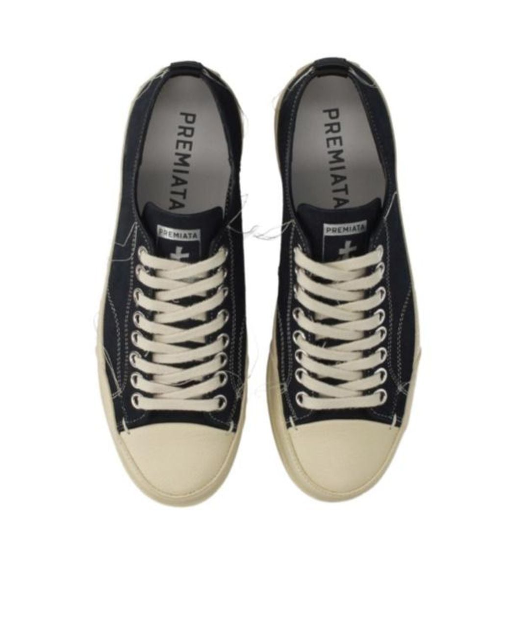 Premiata Blue Vince Low-Top Sneakers for men