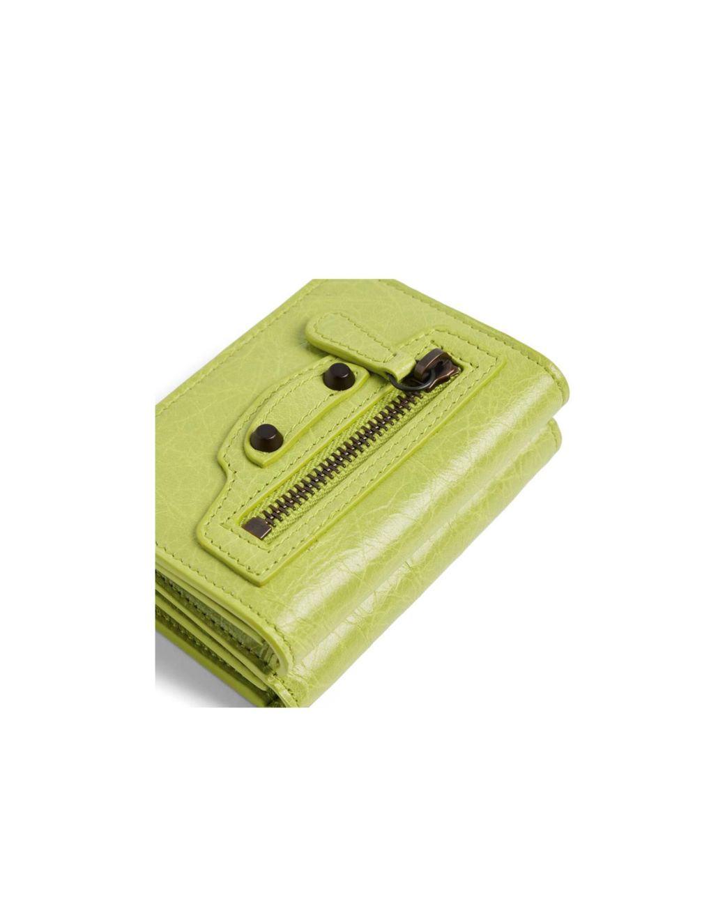 Balenciaga Yellow Le City Mini Wallet