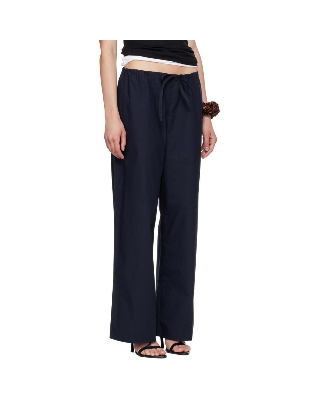 Flore Flore Blue Josephine Full-Length Trousers