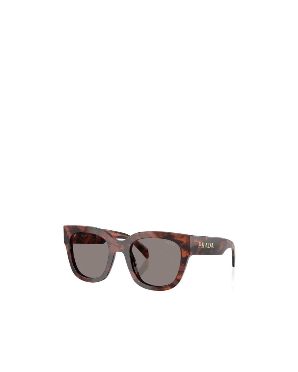 Prada Metallic Eyewear Cat-Eye Sunglasses