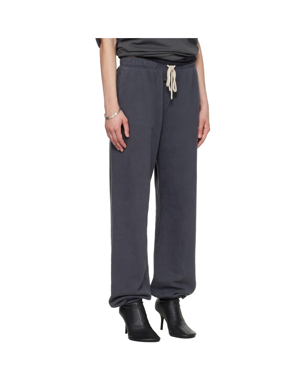 Fear Of God Gray Classic Fleece Sweatpants