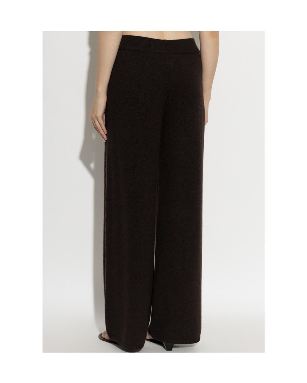 Lisa Yang Black Olanda Wide-Leg Pants