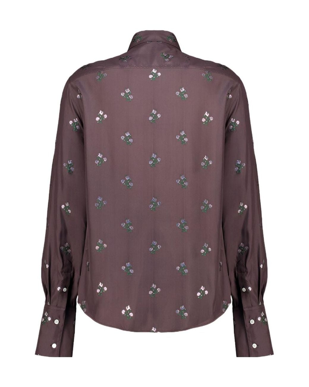 Marni Purple Long-Sleeved Shirt for men