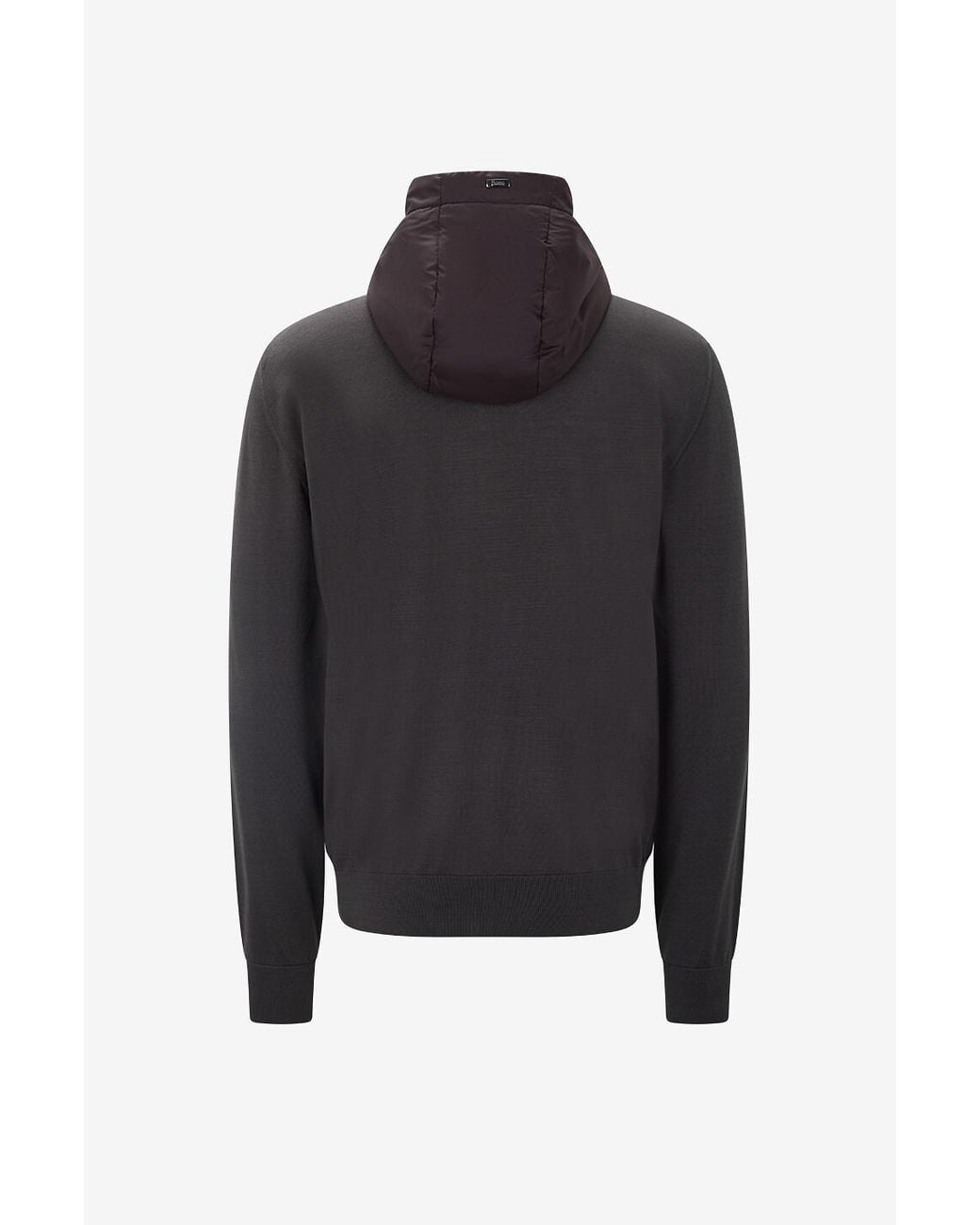 Herno Blue Long-Sleeve Casual Jacket for men