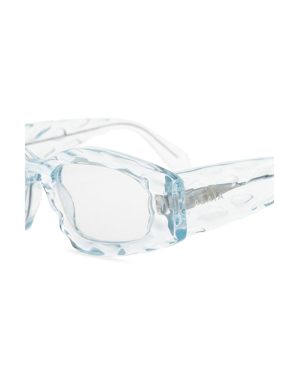 Alaïa White Alaïa Azzedine Rectangular Sunglasses