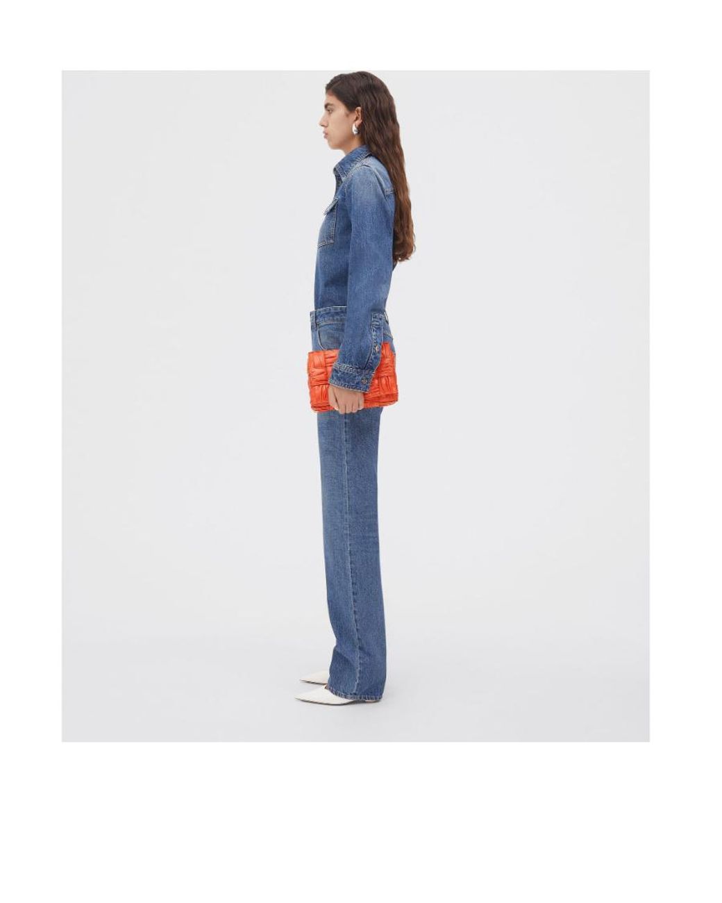 Bottega Veneta Red Cassette Cross-Body Bag