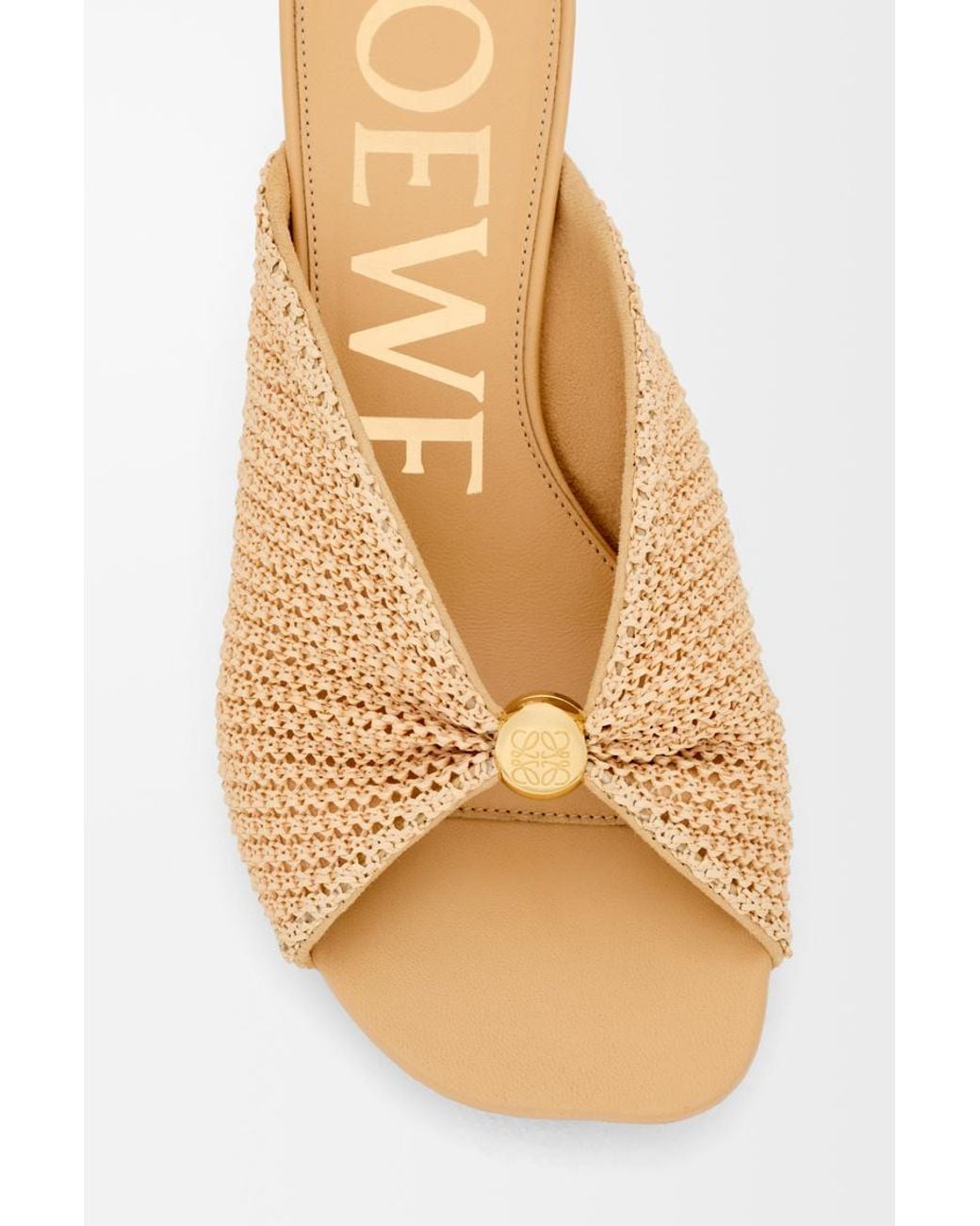 Loewe Natural Pebble Soft Slides