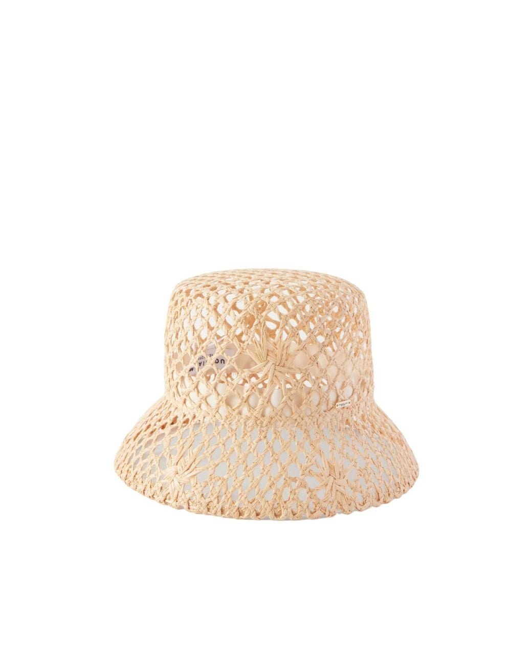 Eugenia Kim Natural Raffia Bucket Hat