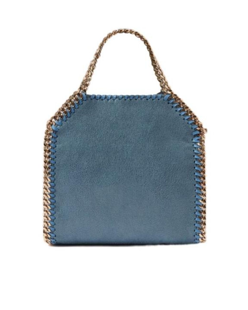 Stella McCartney Blue Falabella Tiny Shoulder Bag