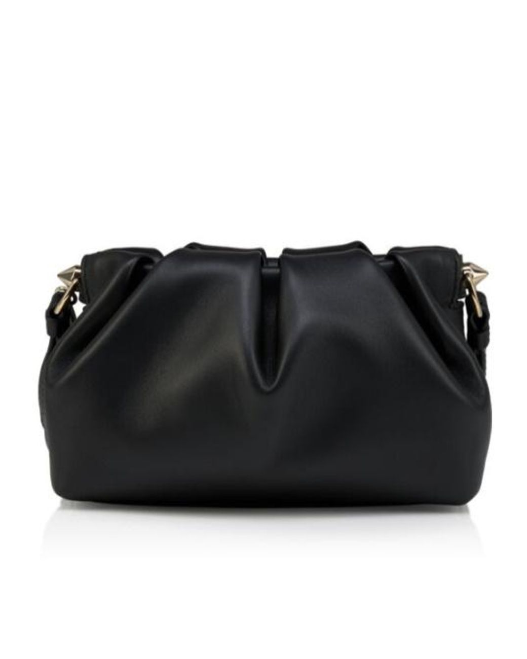 Christian Louboutin Black Eva Zip-Up Crossbody Bag