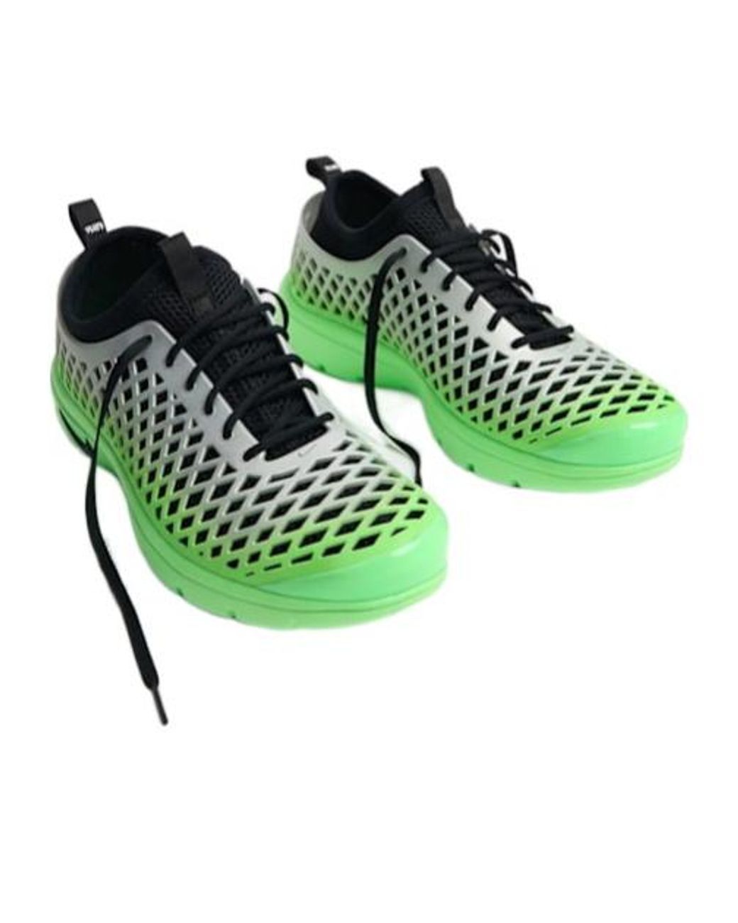 Nike Green Laceup Sneakers