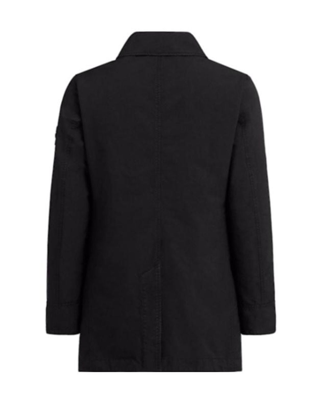 Stone Island Blue Frontbutton Coat for men