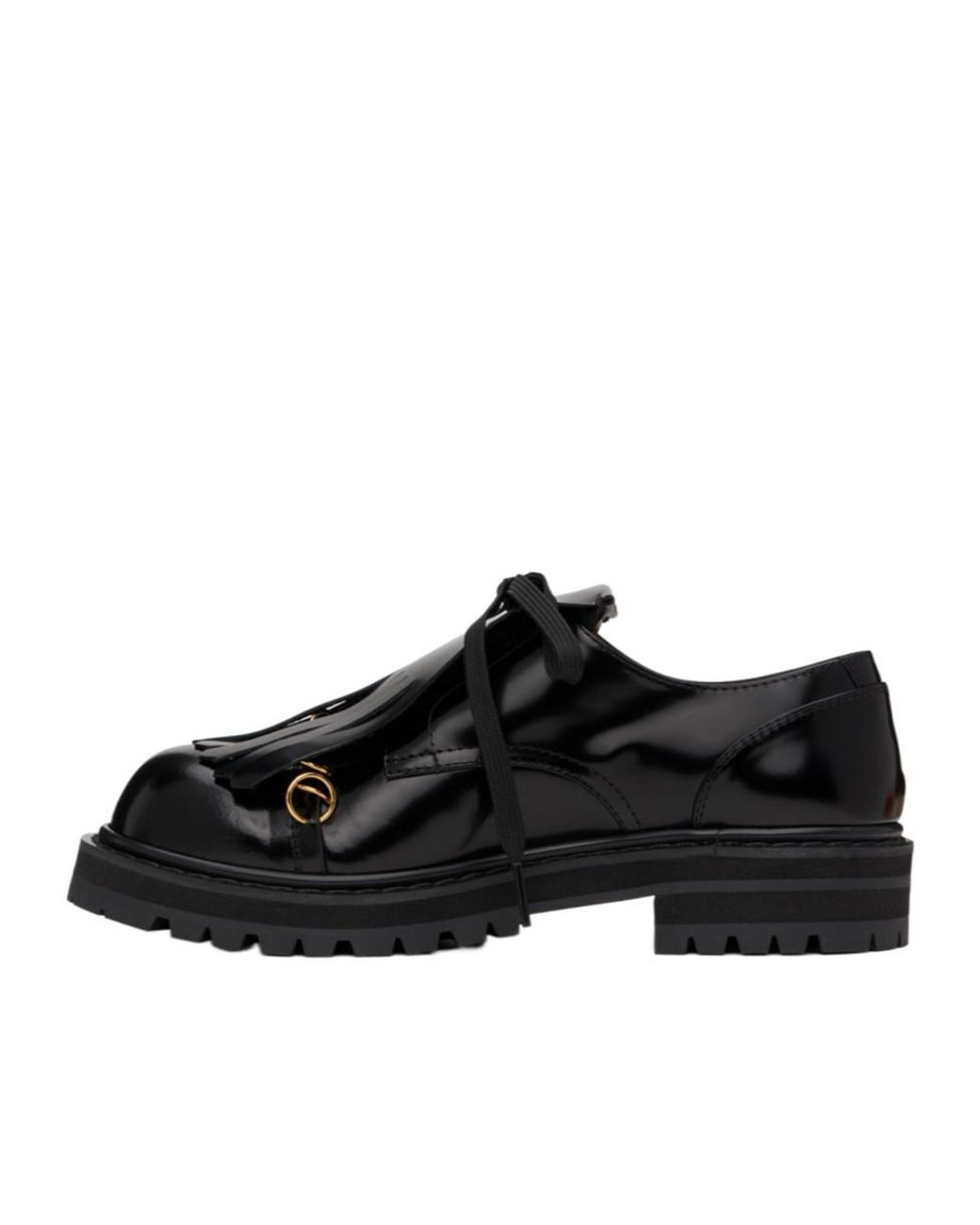 Marni Black Dada Derby Shoes