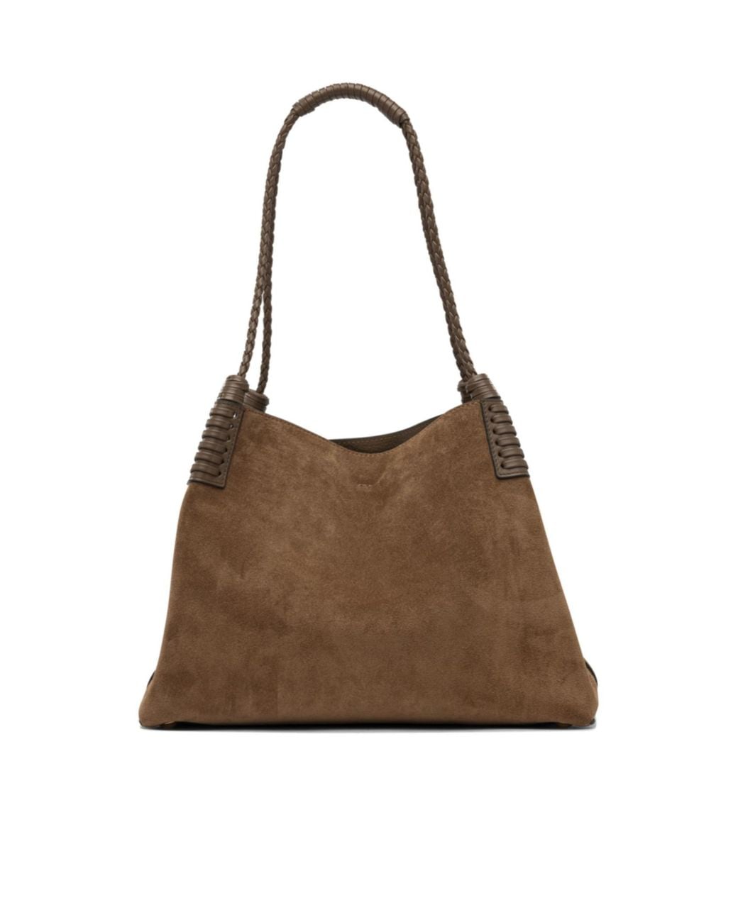 Etro Brown Libra Logo Detailed Tote Bag