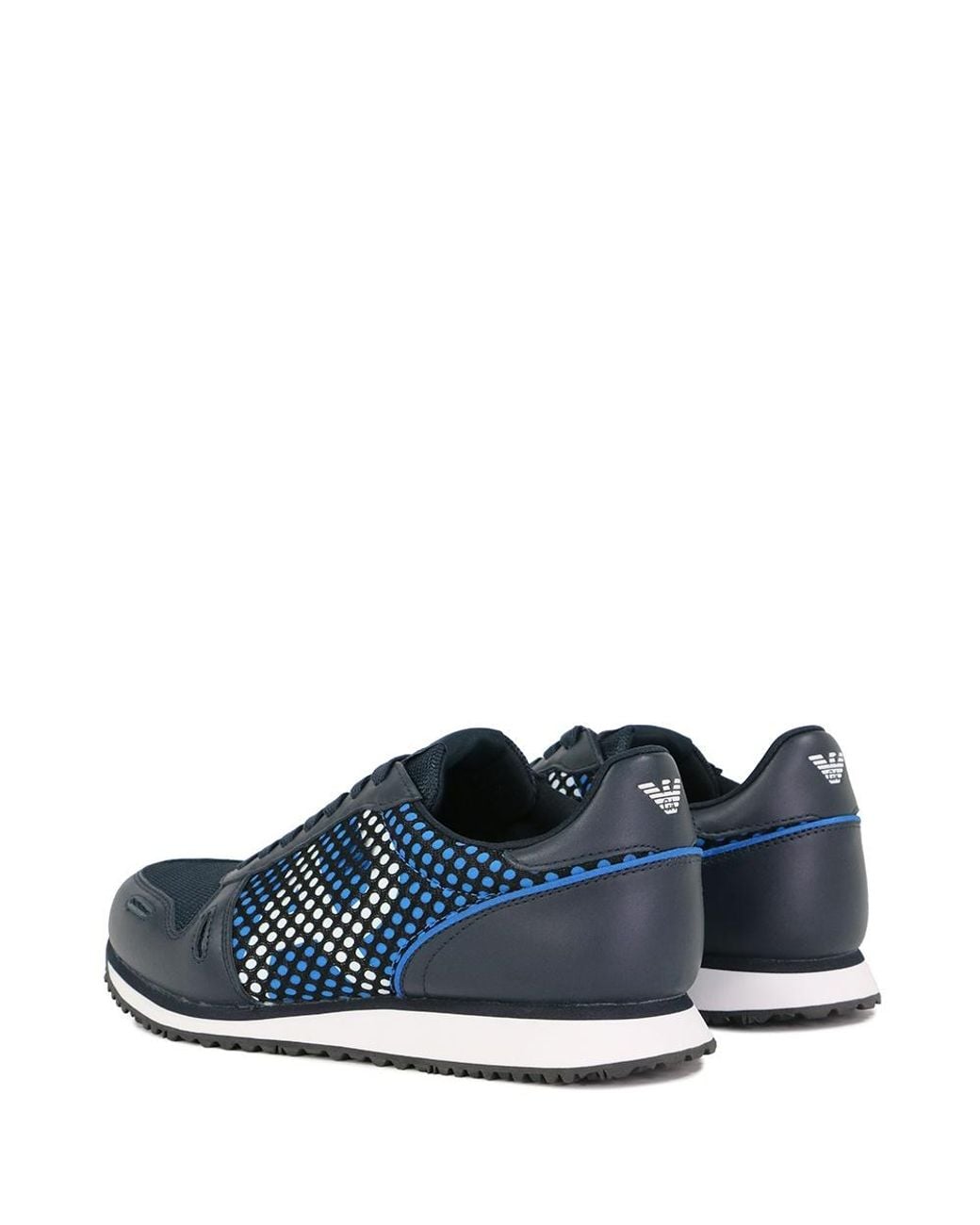Armani Jeans Blue Logo Details Casual Sports Shoes for men