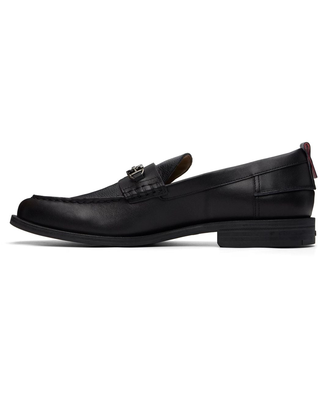 Boss Black Round-Toe Loafers for men