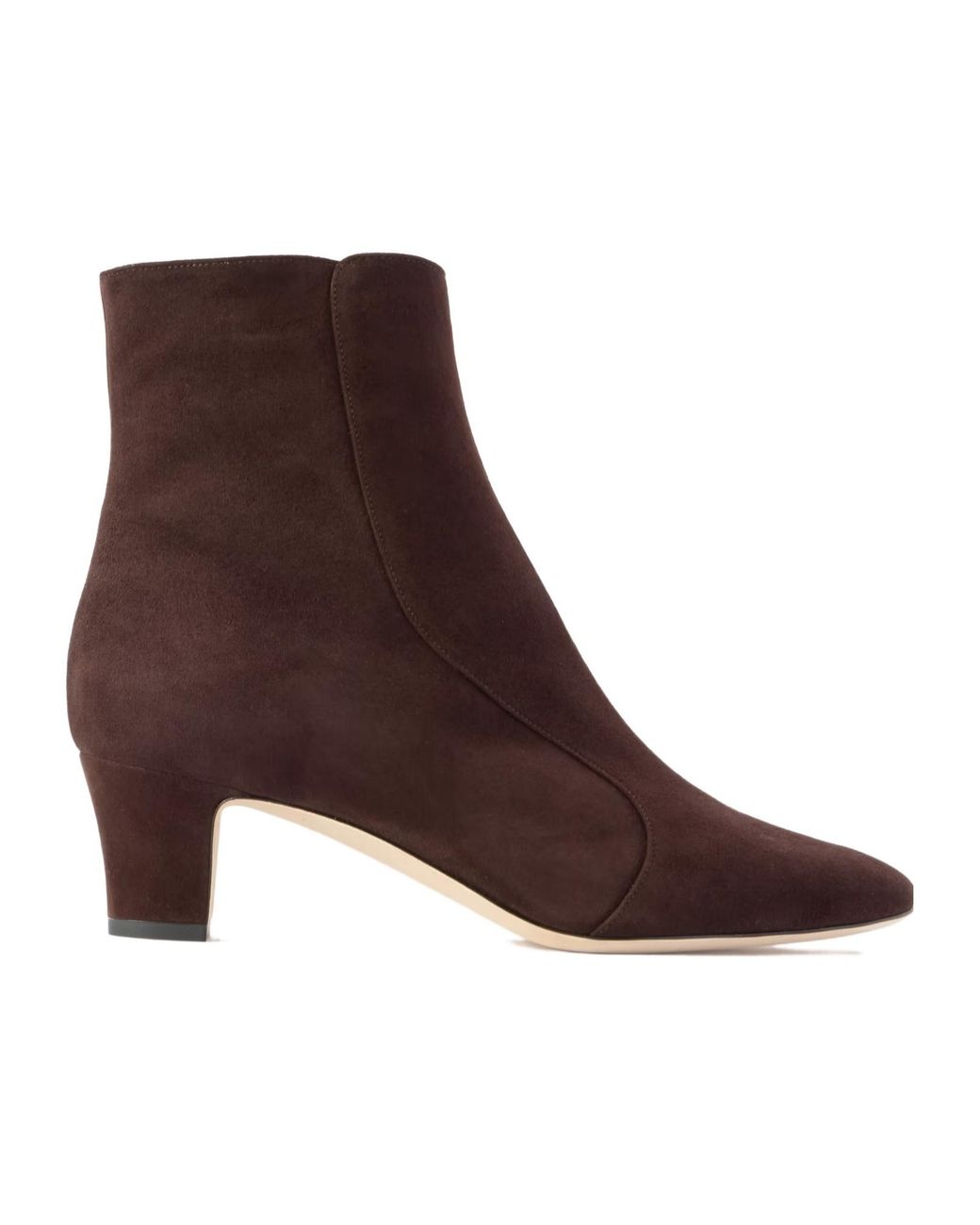 Manolo Blahnik Brown Suede Ankle Boots