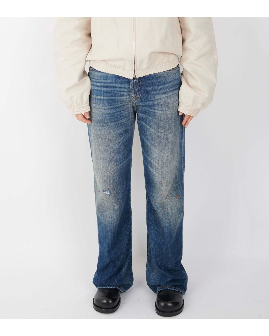 Acne Blue 2021F Regular Fit Jeans