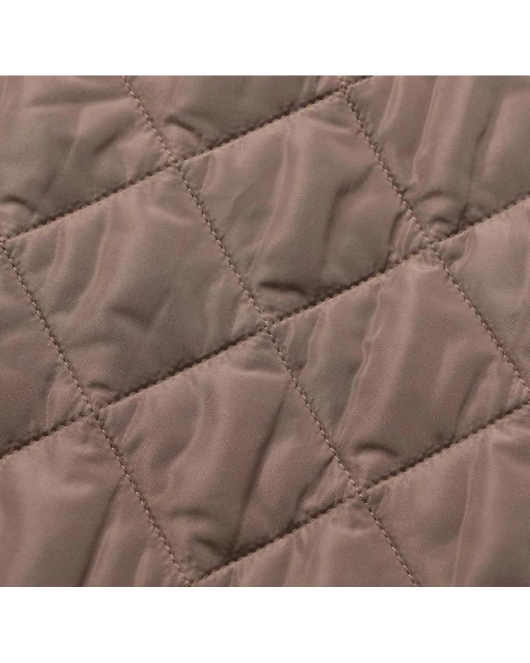 Burberry Brown Quilted Coat
