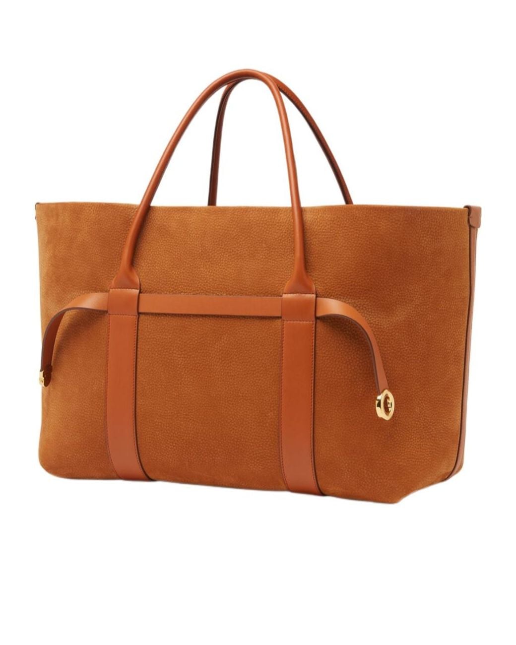 Loro Piana Brown Ghiera Large Shopper Bag