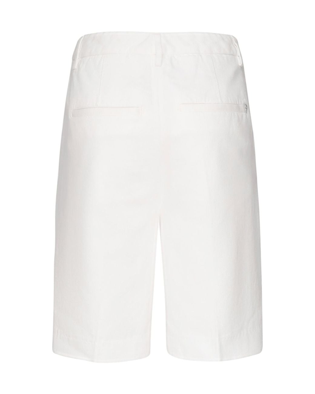 Dondup White Tailored Shorts