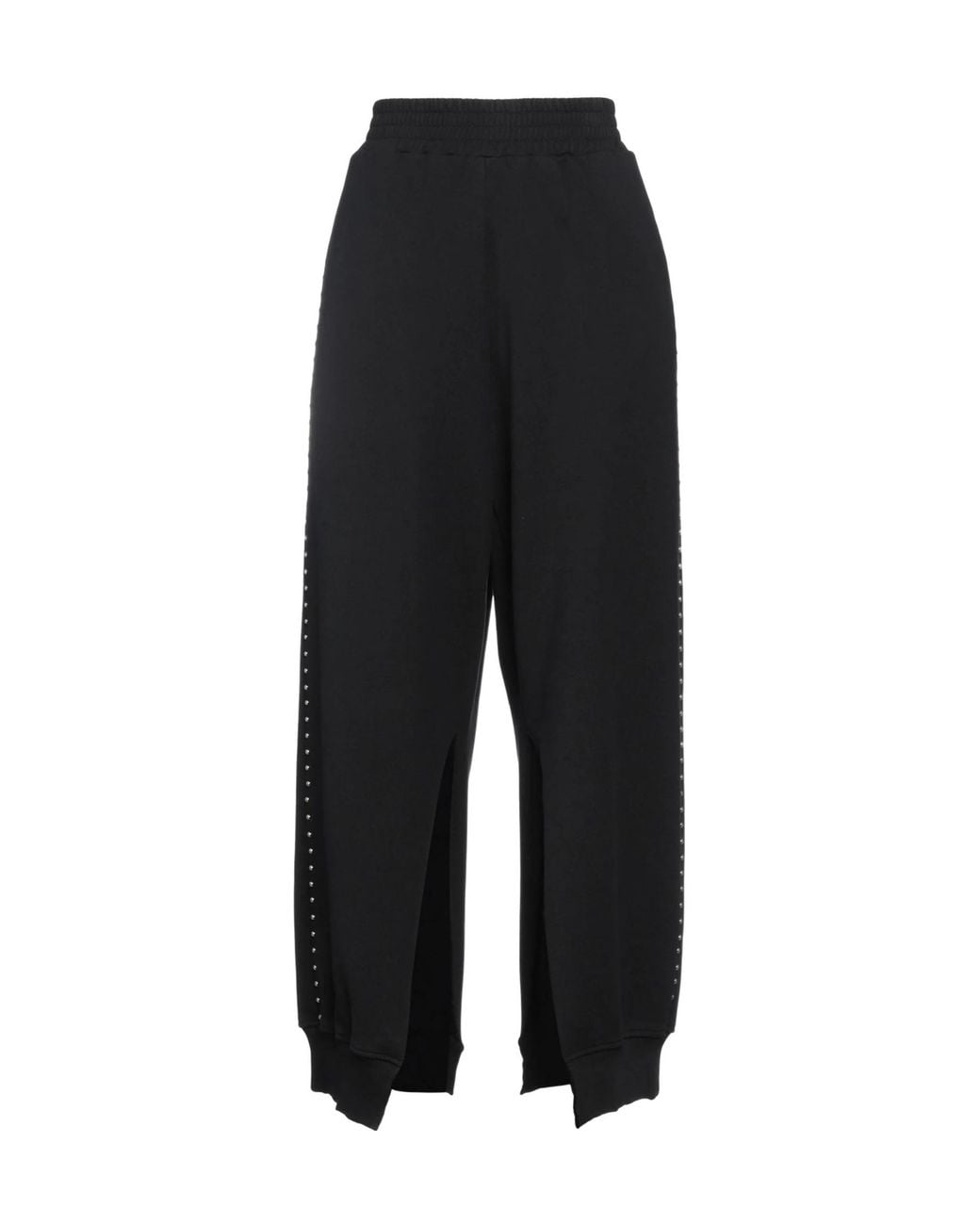 MM6 by Maison Margiela Black Minimalist Casual Trousers