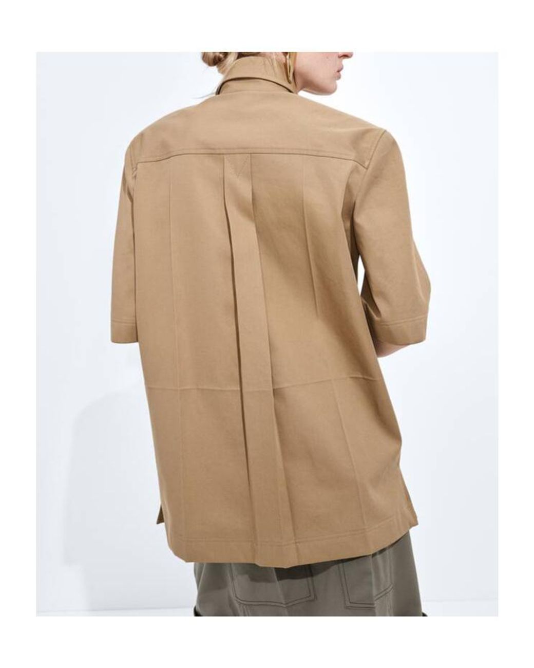 Bottega Veneta Natural Twill Shirt