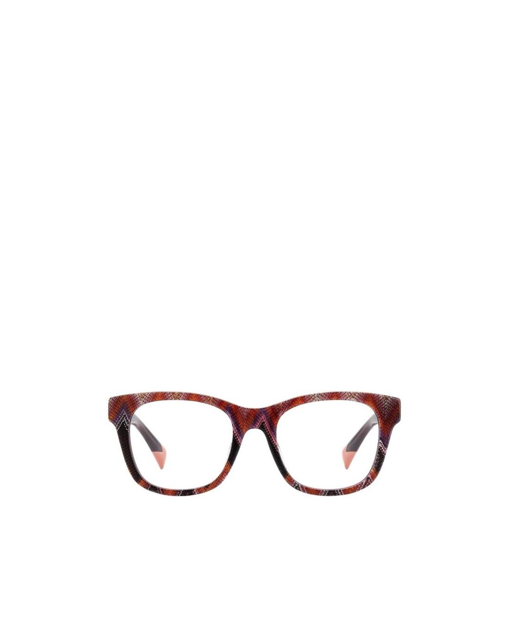 Missoni White Full Frame Sunglasses