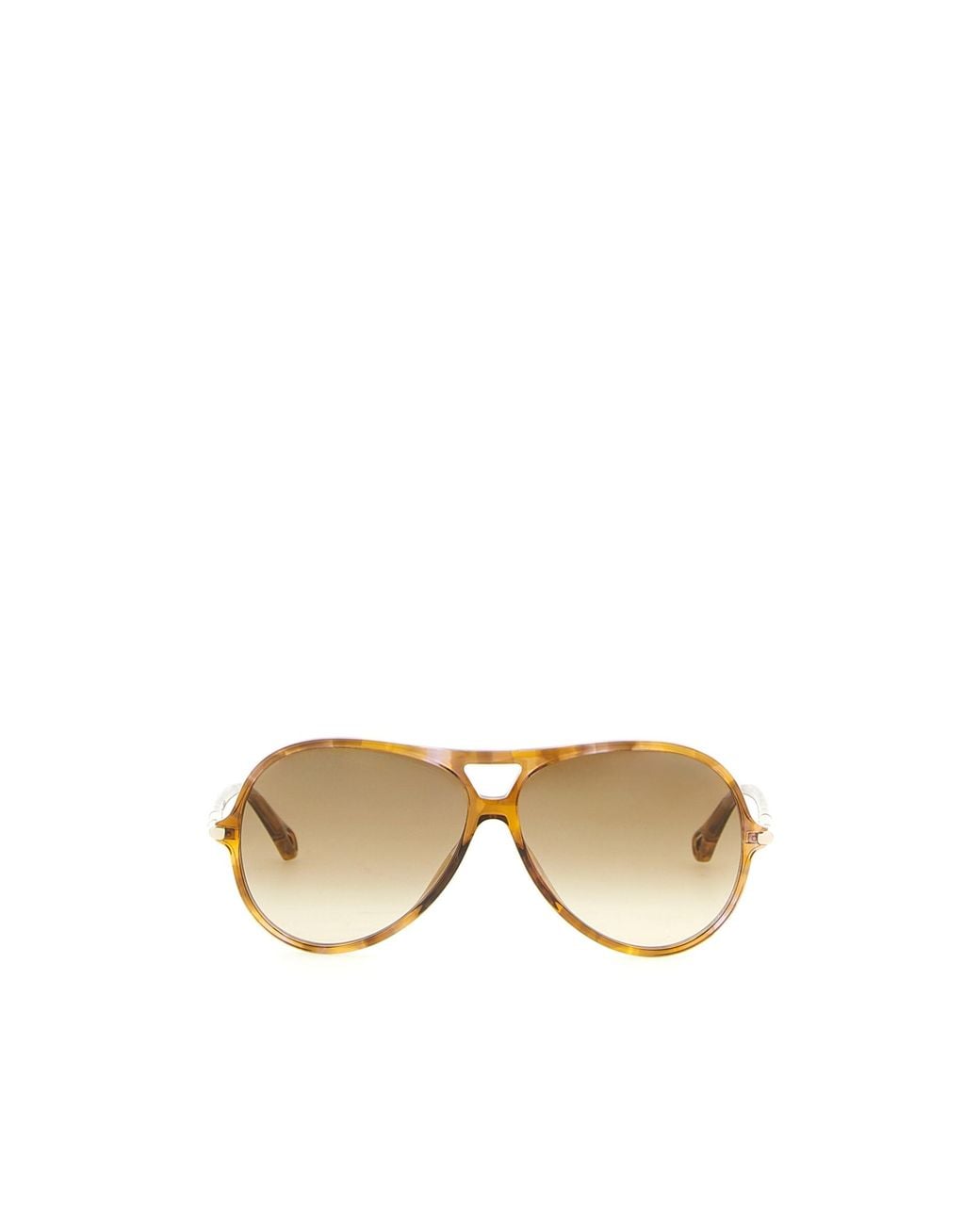 Chloé Metallic Chloé Eyewear 59 Pilot Sunglasses