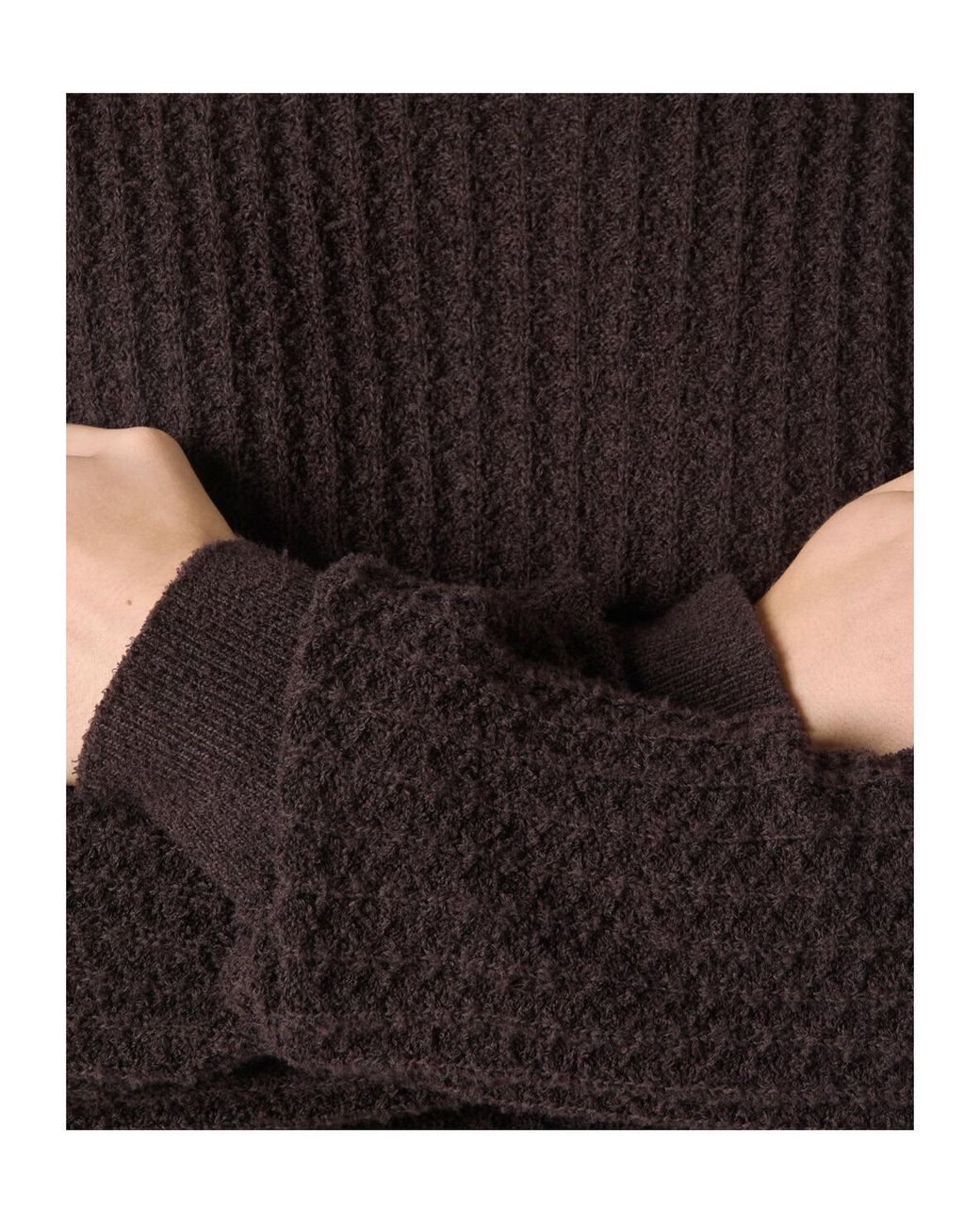 Loro Piana Brown Brigantino Crewneck for men