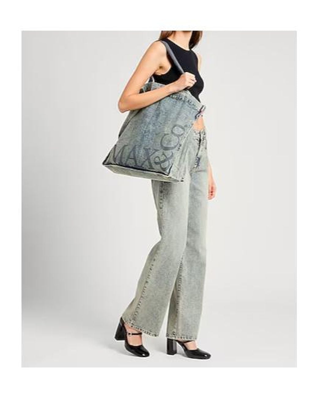 MAX&Co. Gray Bootcut Jeans
