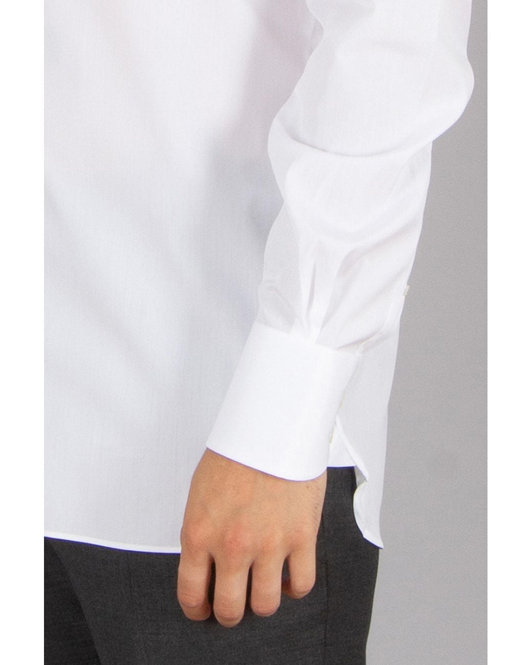 Tom Ford White Long-Sleeved Shirt for men