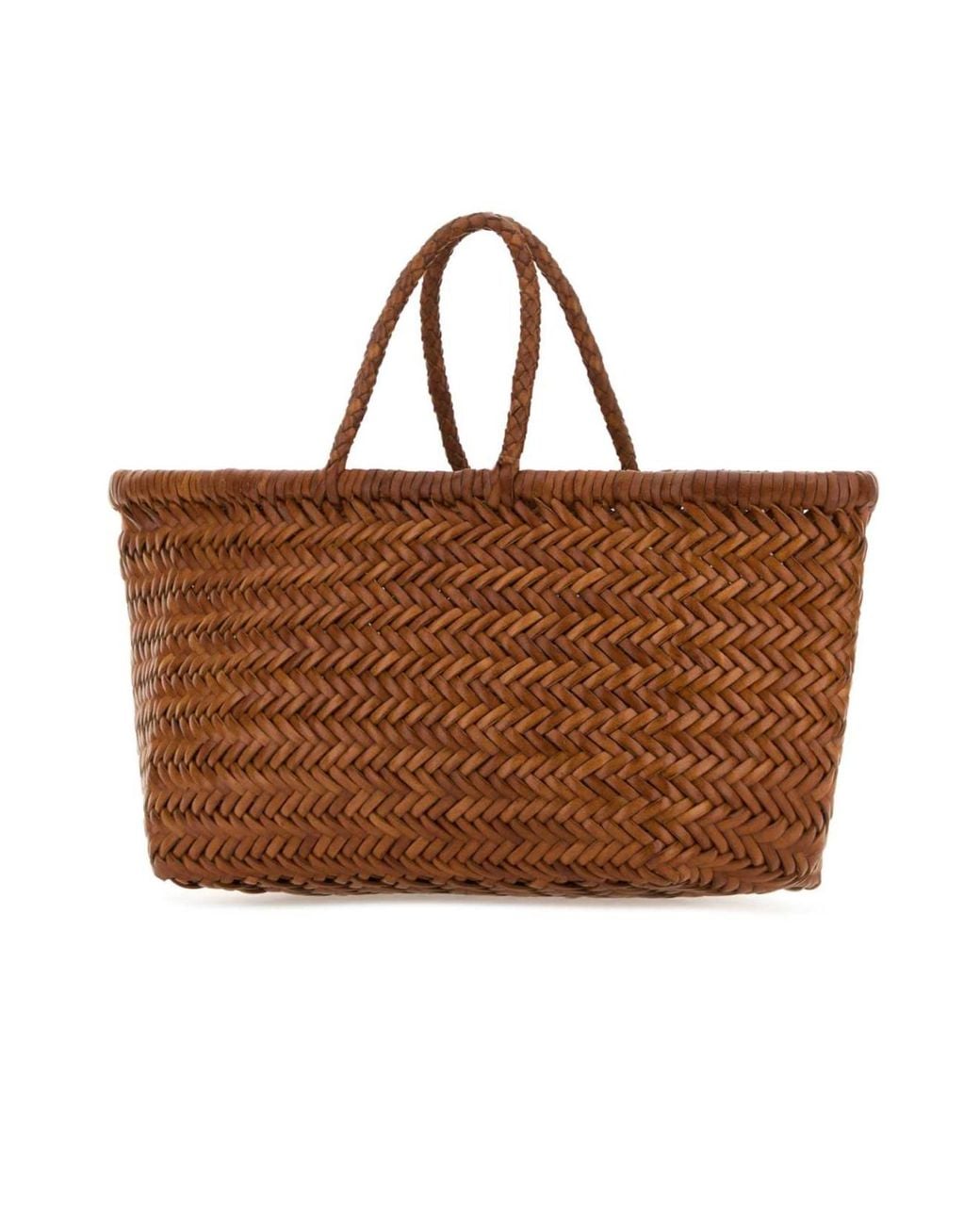 Dragon Diffusion Brown Triple Jump Small Tote Bag