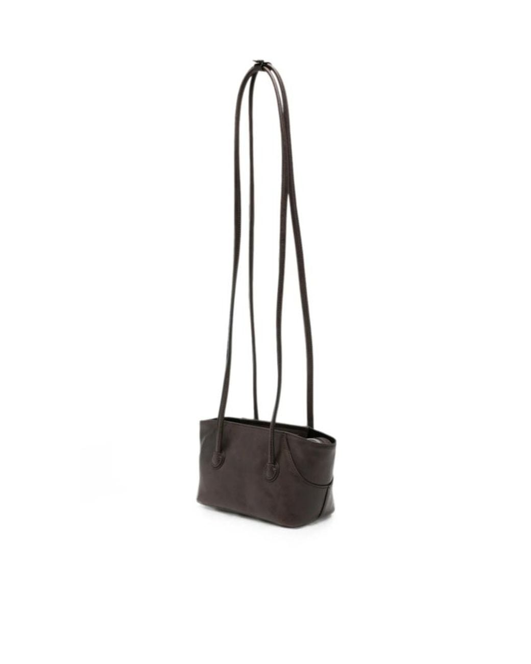 MARGE SHERWOOD White Leather Shoulder Bag