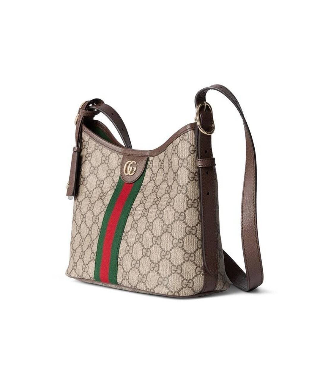 Gucci Gray Ophidia Small Shoulder Bag