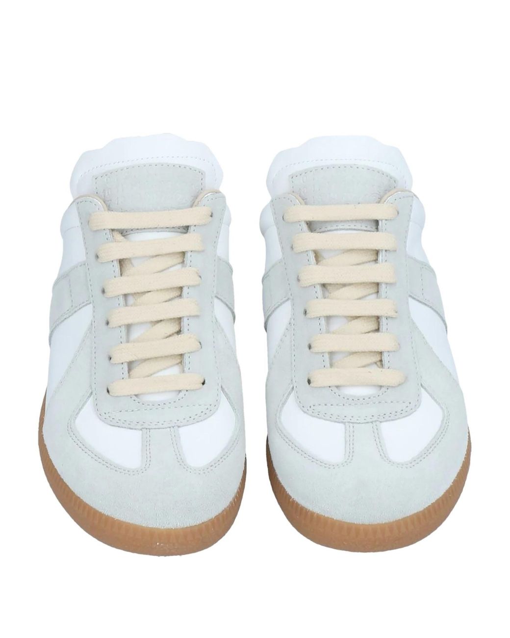 Maison Margiela White Mules And Clogs