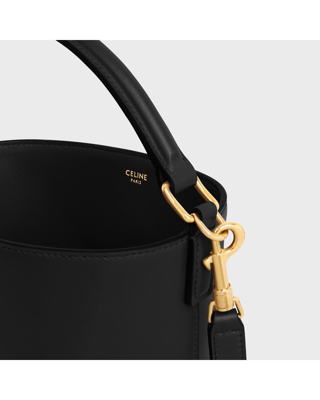 Céline Black Small Bucket Louise