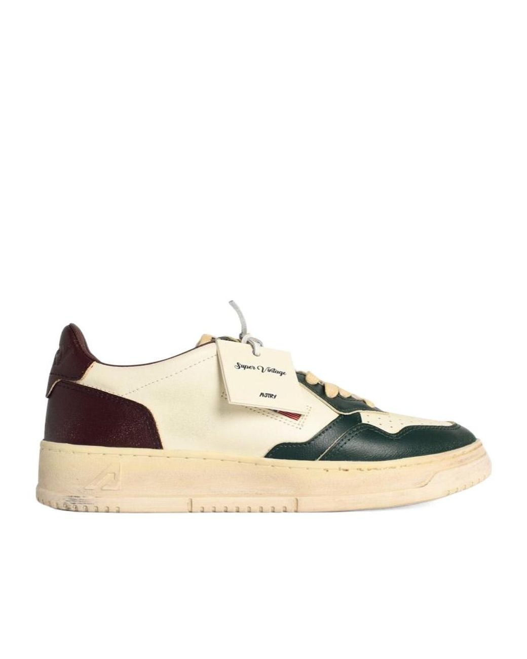 Autry Multicolor Medalist Super Vintage Low-Top Sneakers for men