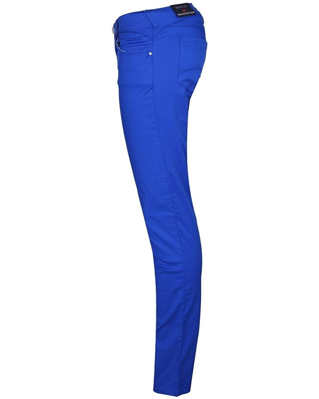 Armani Jeans Blue Logo Straight Jeans